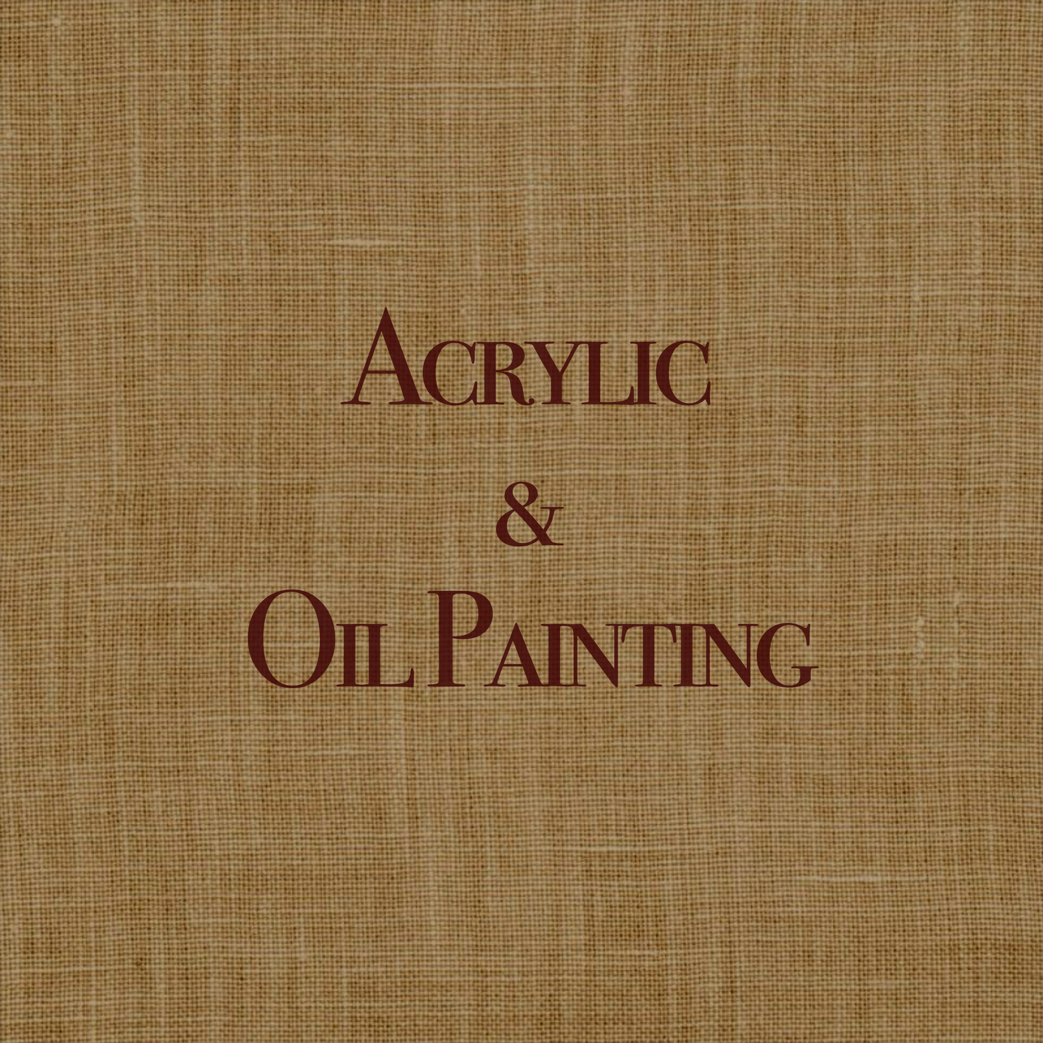 Acrylic & Oil Painting