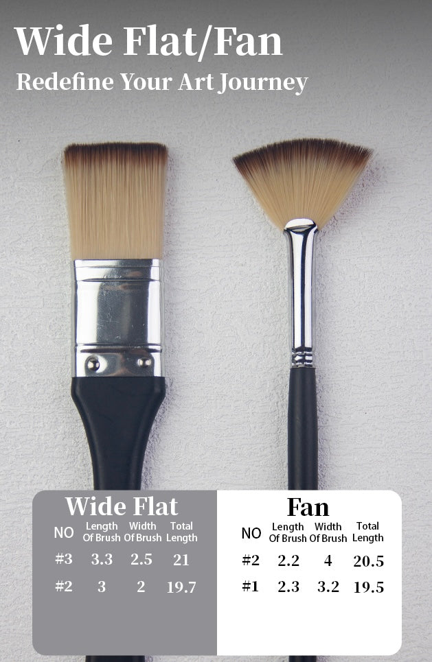 Paul Cezanne-OasisArt Synthetic Paint Brushes Set (25pcs with canvas roll and palette knife) for Acrylic Oil Watercolor Painting